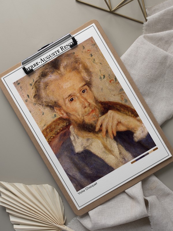Pierre-Auguste Renoir Victor Chocquet Poster