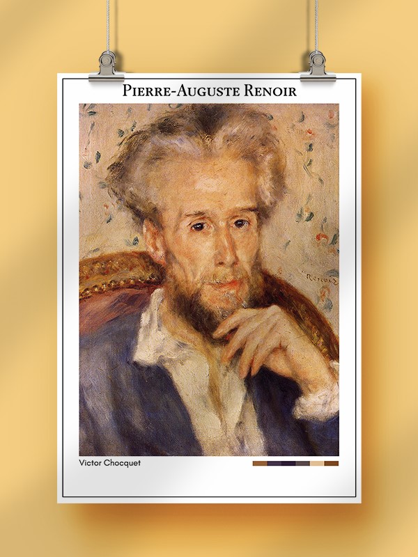 Pierre-Auguste Renoir Victor Chocquet Poster
