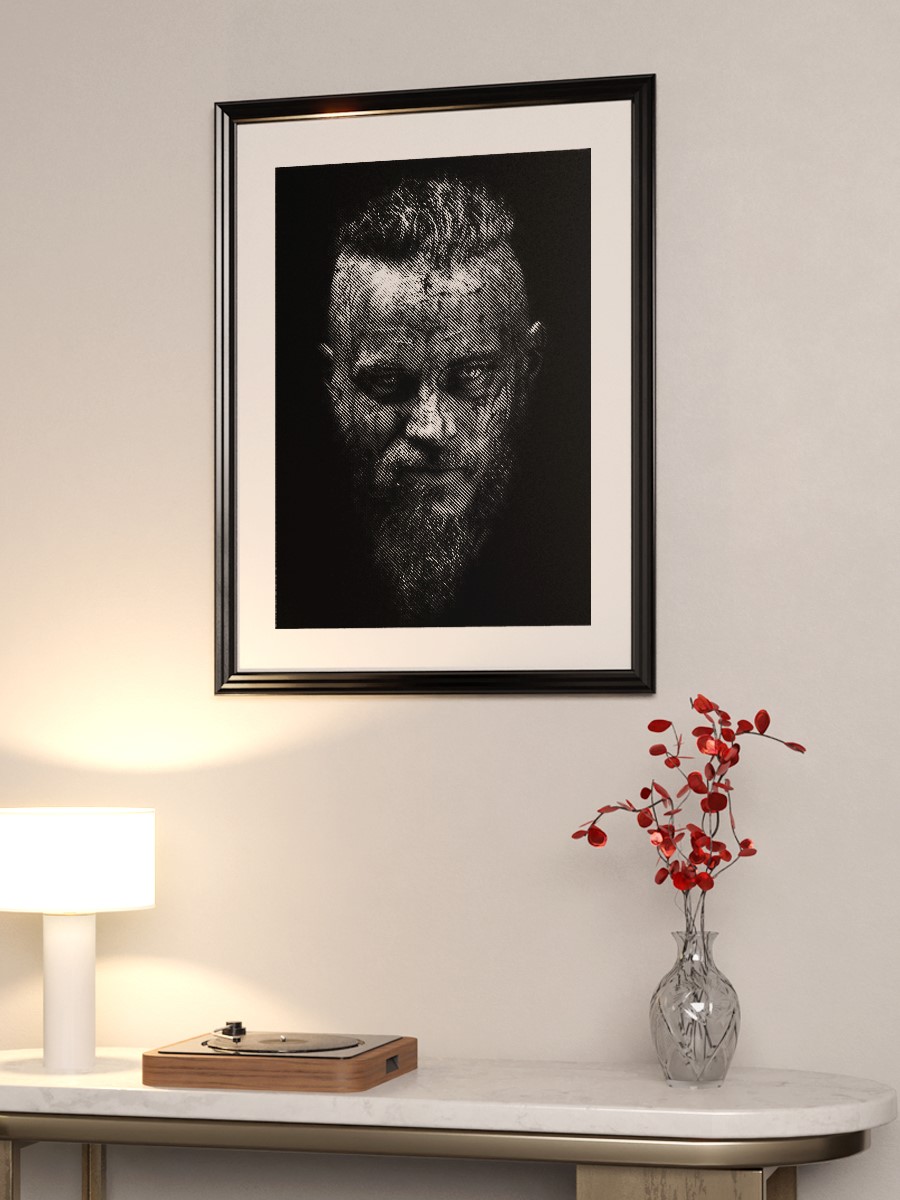 vikings Poster, Çerçevesiz Tv Film Poster