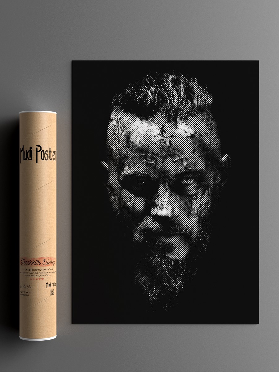 vikings Poster, Çerçevesiz Tv Film Poster