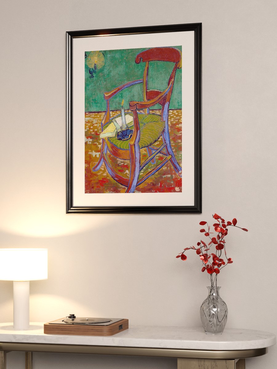 Vincent van Gogh Armchair Tablo Sanatsal Ünlü Ressam Poster Çerçevesiz Yüksek Kalite Poster