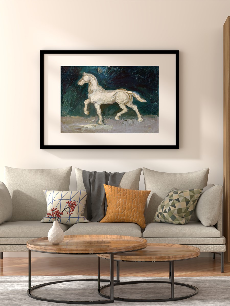 Vincent van Gogh Horse Tablo Sanatsal Ünlü Ressam Poster Çerçevesiz Yüksek Kalite Poster