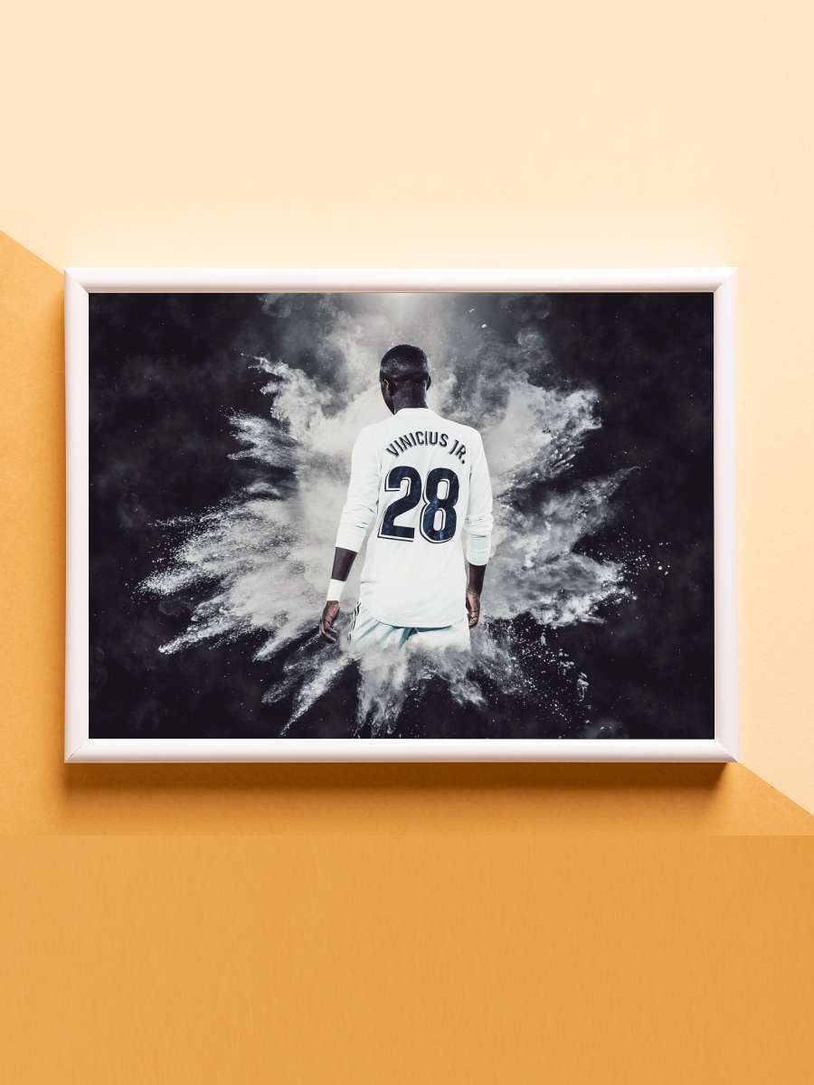 Vinicius Jr Futbol Poster Çerçevesiz Yüksek Kalite Futbolcu Duvar Poster