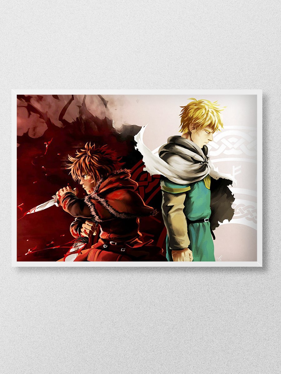 Vinland Saga Anime Anime Poster Çerçevesiz Yüksek Kalite Anime Duvar Poster