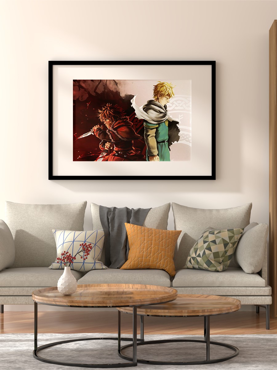 Vinland Saga Anime Anime Poster Çerçevesiz Yüksek Kalite Anime Duvar Poster