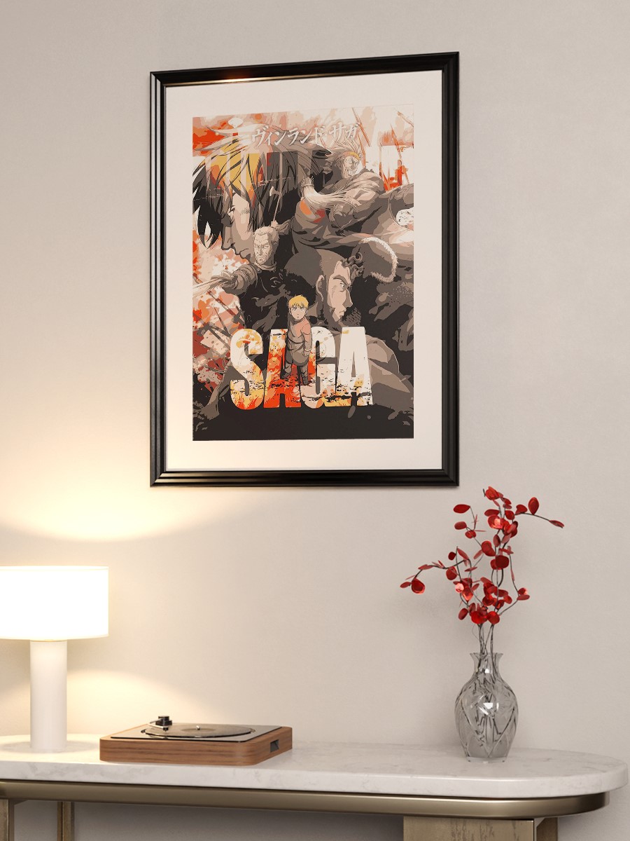 Vinland Saga Anime Poster Çerçevesiz Yüksek Kalite Anime Duvar Poster