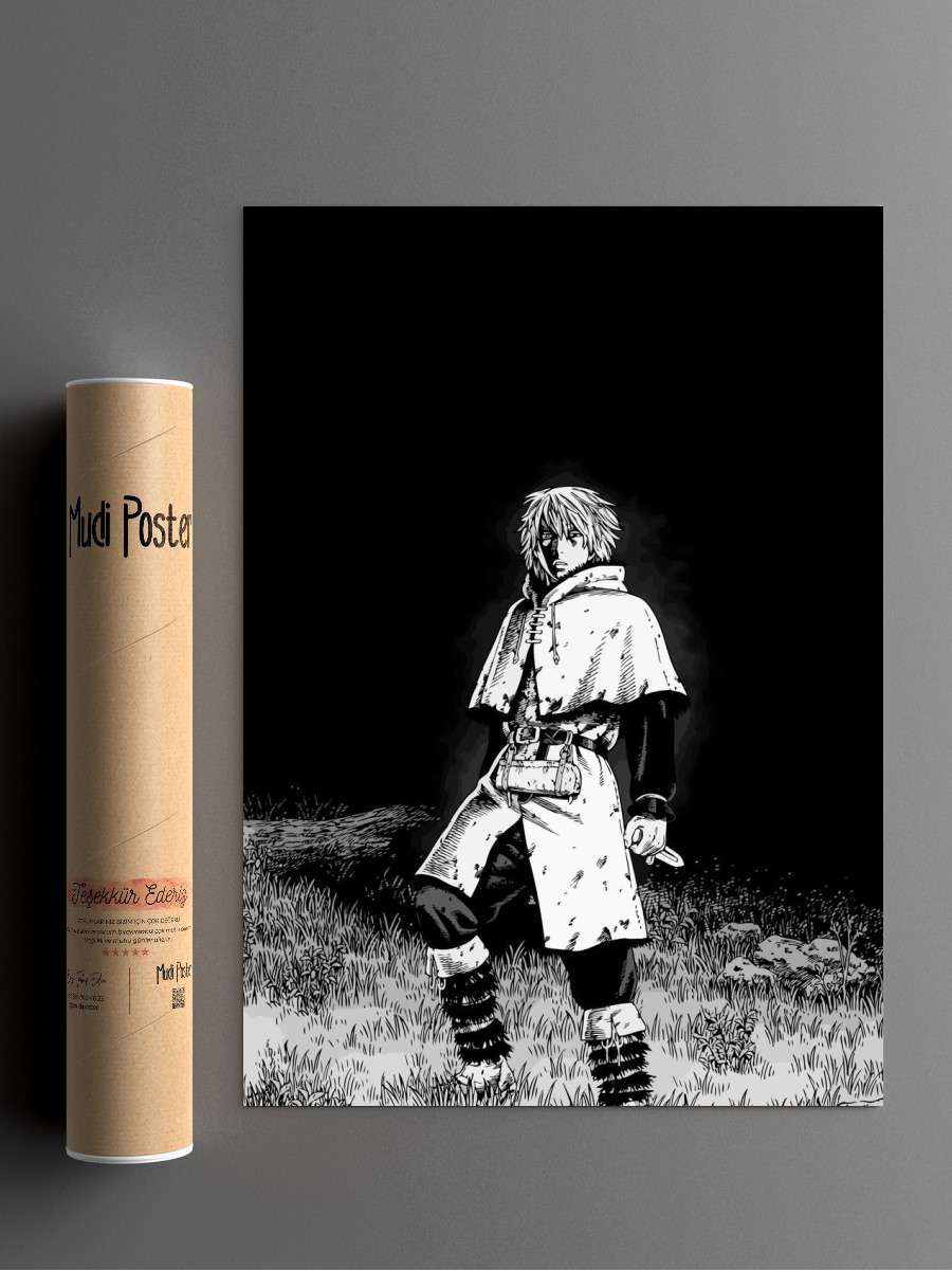 Vinland Saga Anime Poster Çerçevesiz Yüksek Kalite Anime Duvar Poster