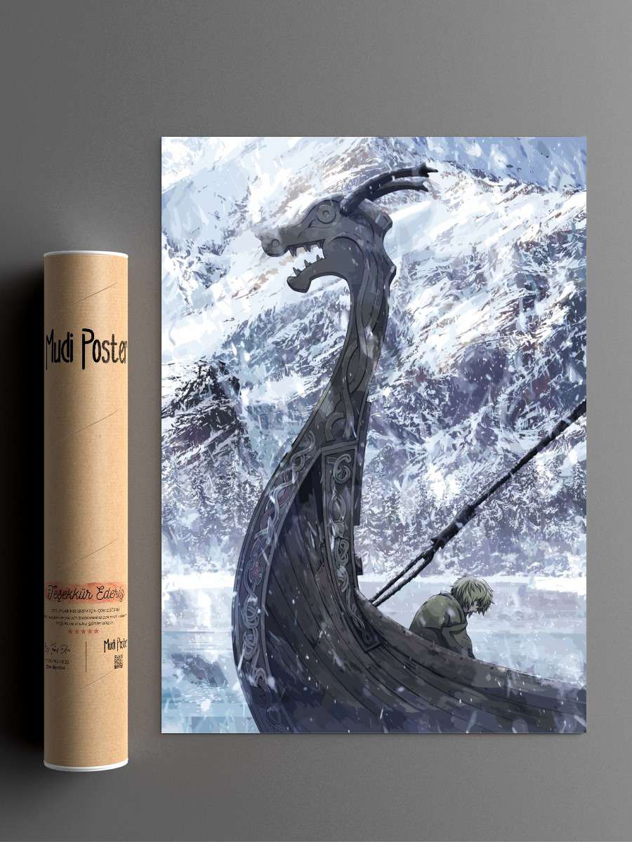 Vinland Saga Anime Poster Çerçevesiz Yüksek Kalite Anime Duvar Poster