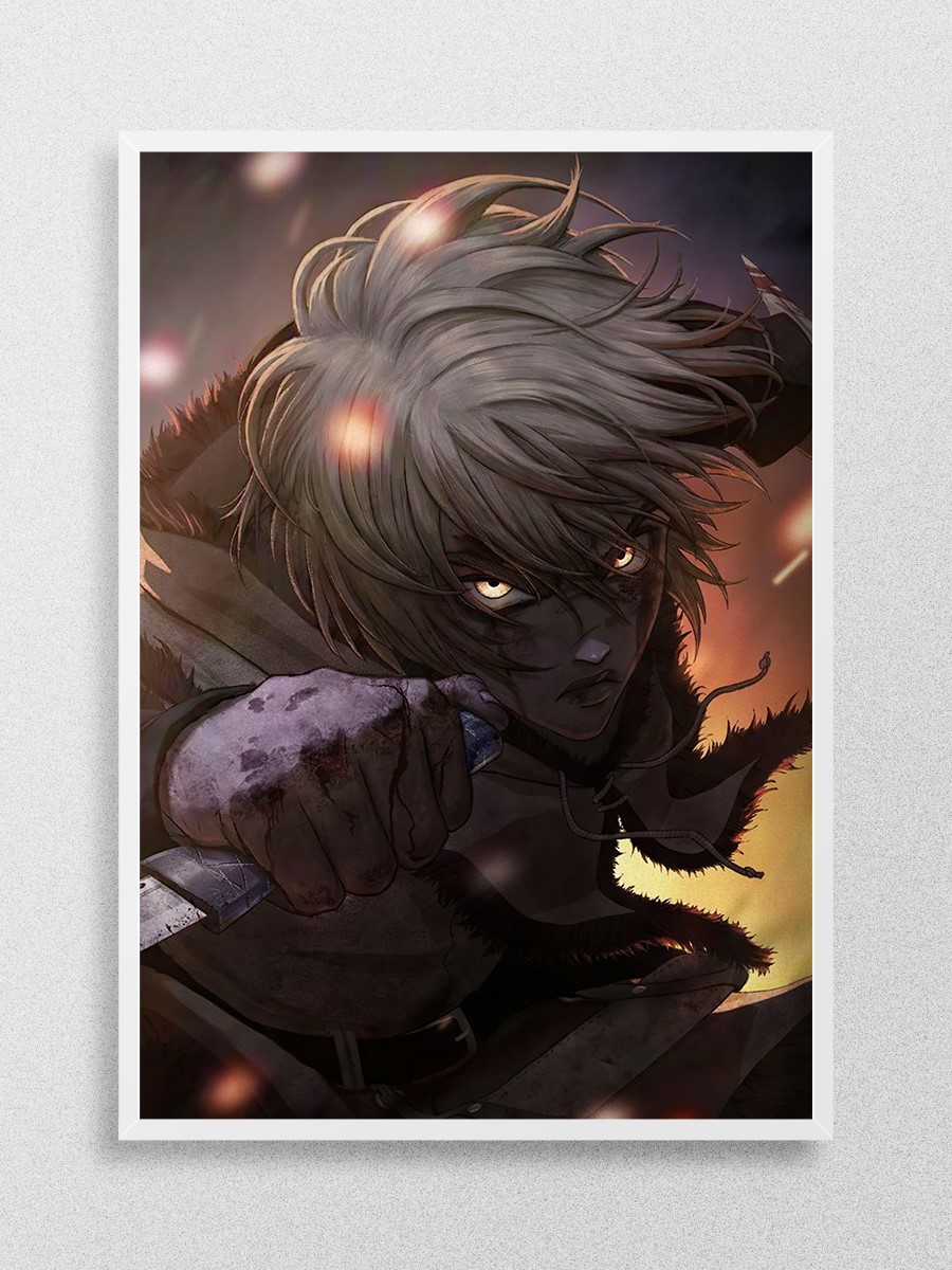 Vinland Saga Anime Poster Çerçevesiz Yüksek Kalite Anime Duvar Poster