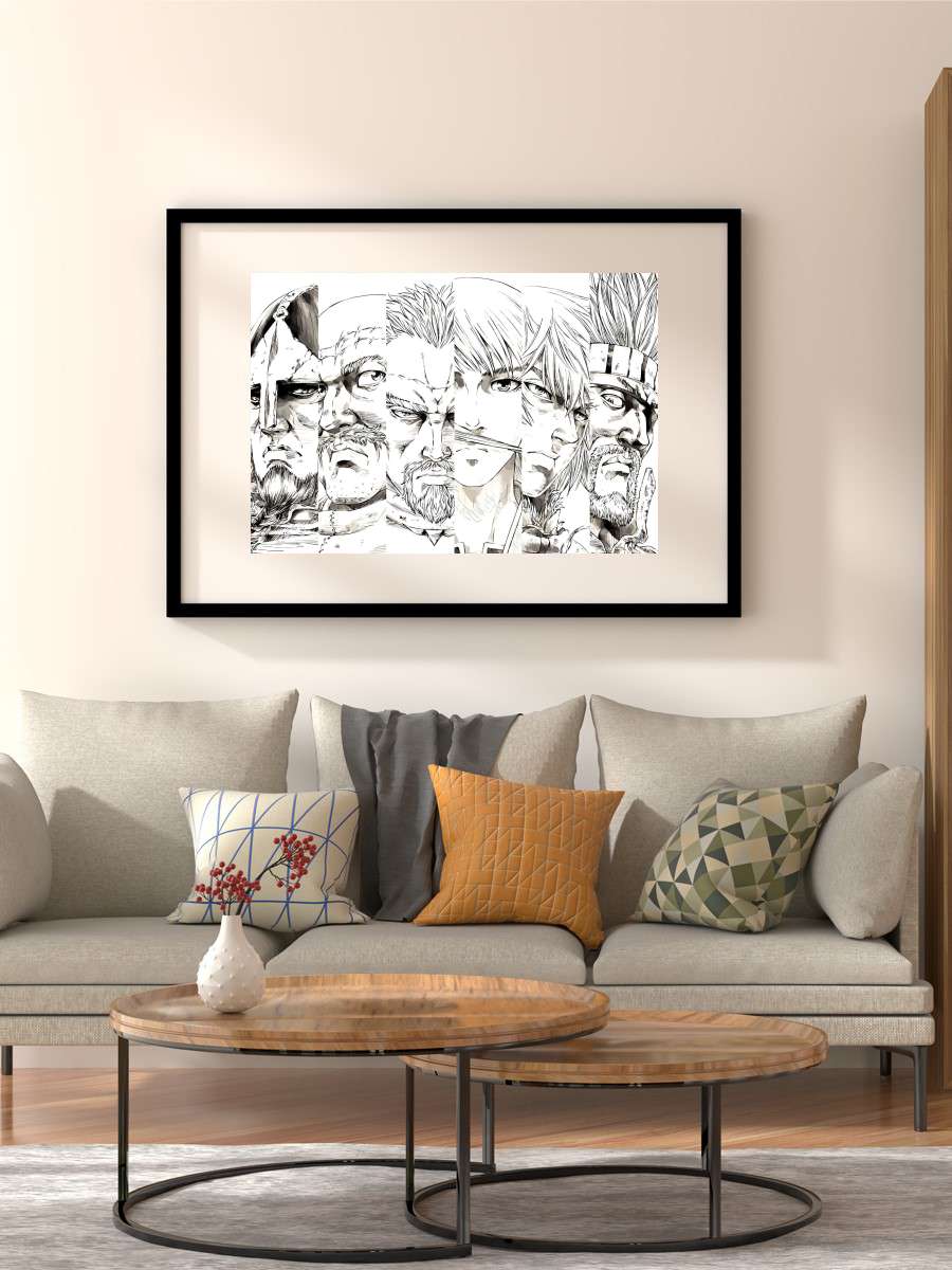 vinland saga Anime Poster Çerçevesiz Yüksek Kalite Anime Duvar Poster