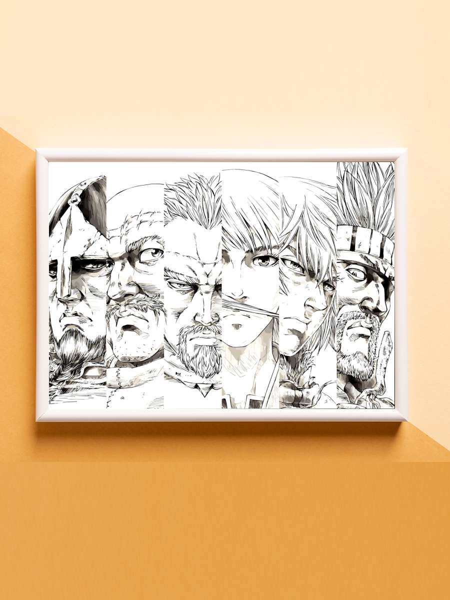 vinland saga Anime Poster Çerçevesiz Yüksek Kalite Anime Duvar Poster
