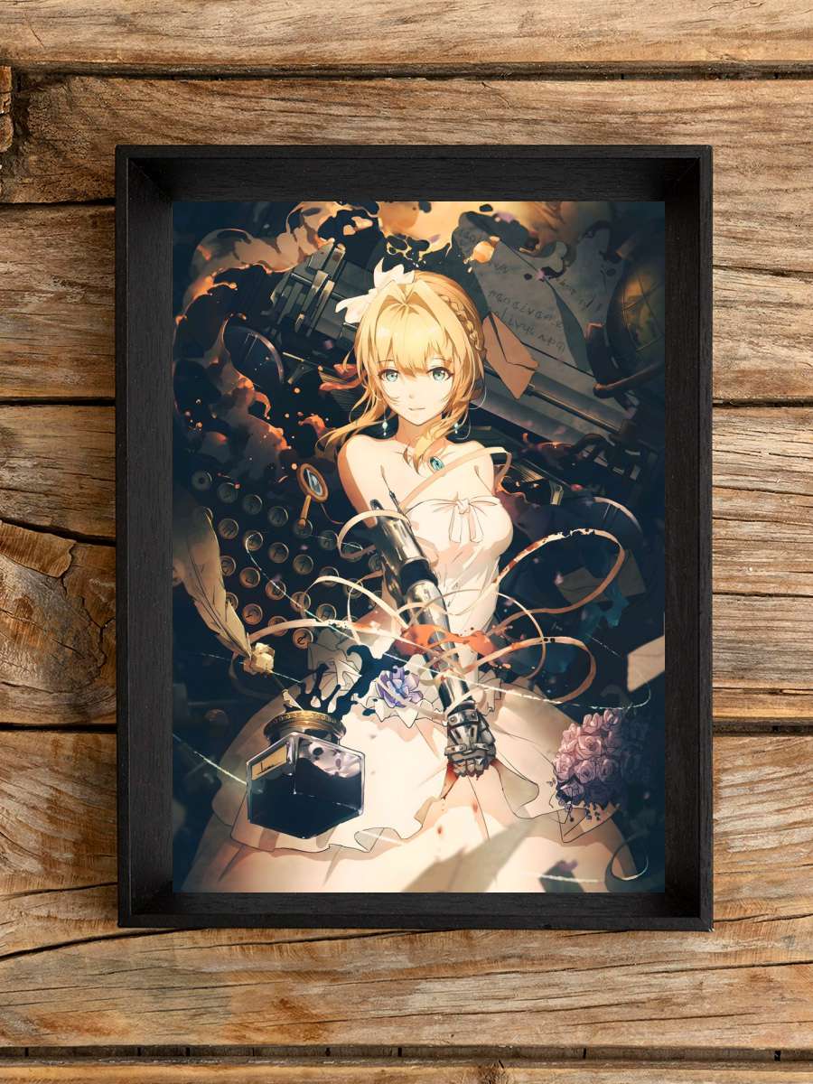 Violet Anime Poster Çerçevesiz Yüksek Kalite Anime Duvar Poster