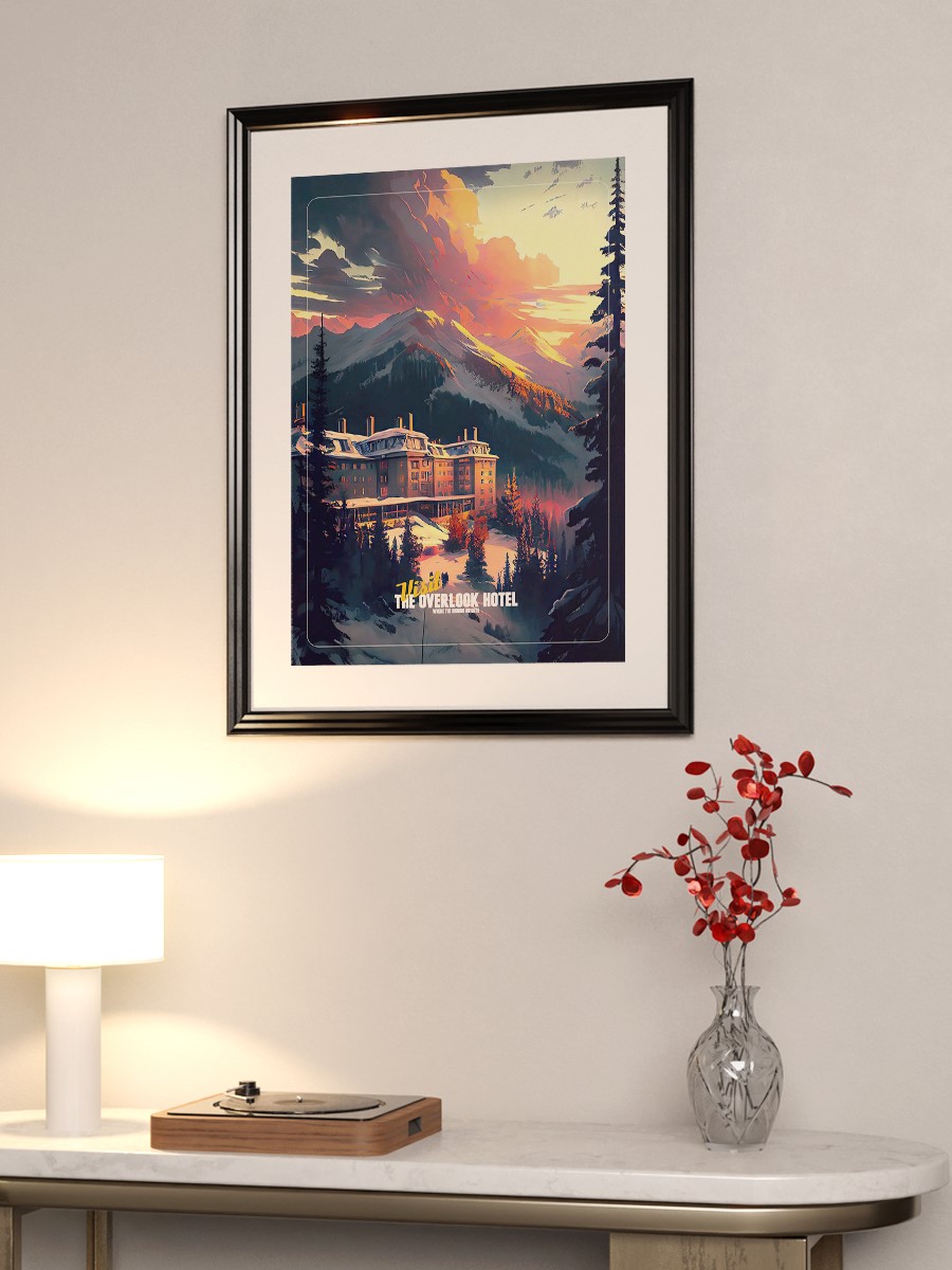 Visit the Overlook Hotel Poster, Çerçevesiz Tv Film Poster