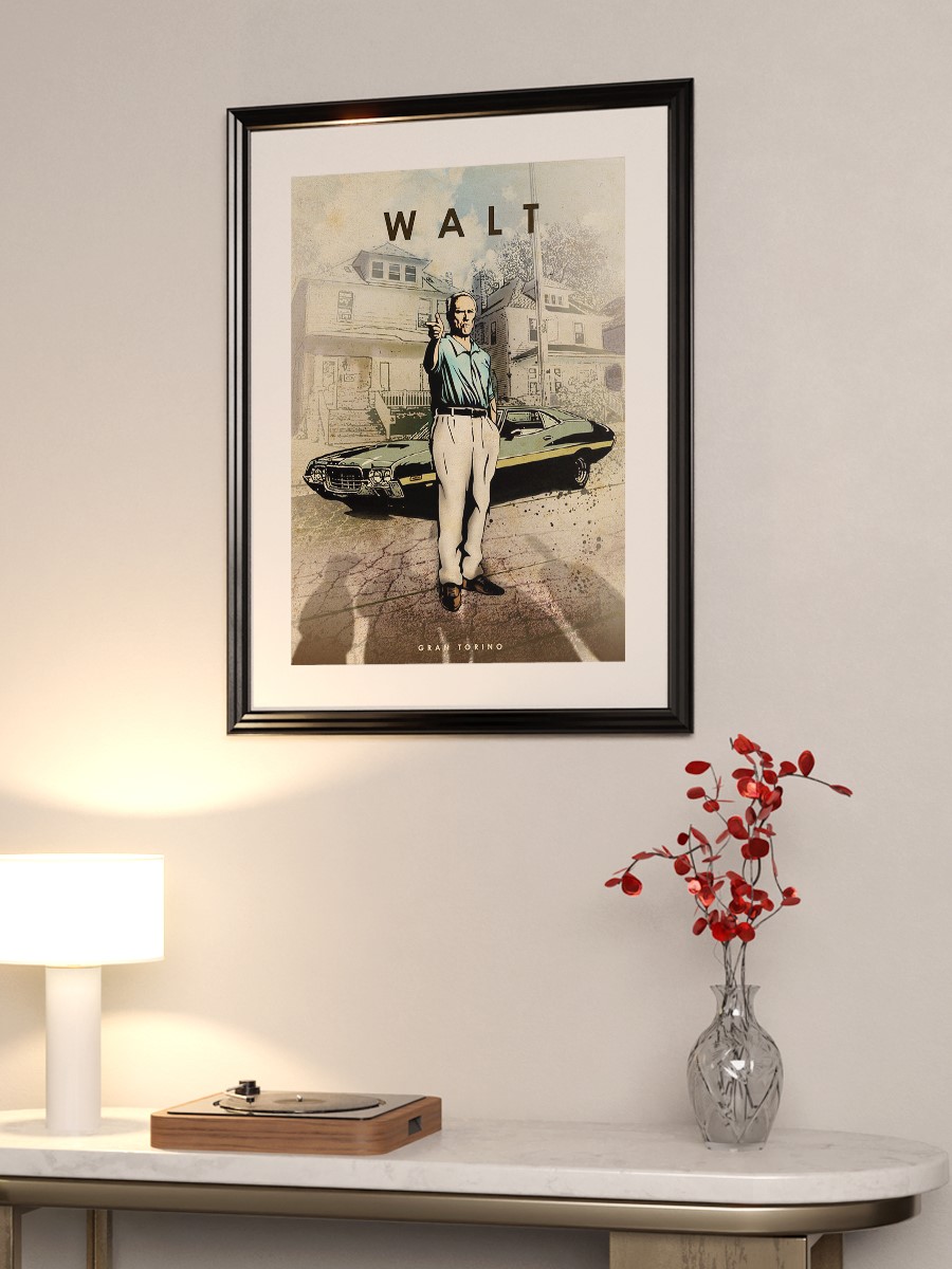 Walt Poster, Çerçevesiz Tv Film Poster