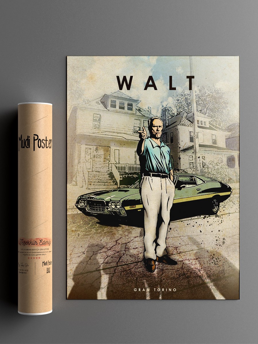 Walt Poster, Çerçevesiz Tv Film Poster