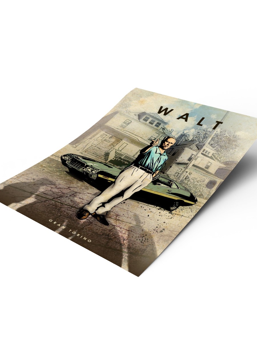 Walt Poster, Çerçevesiz Tv Film Poster