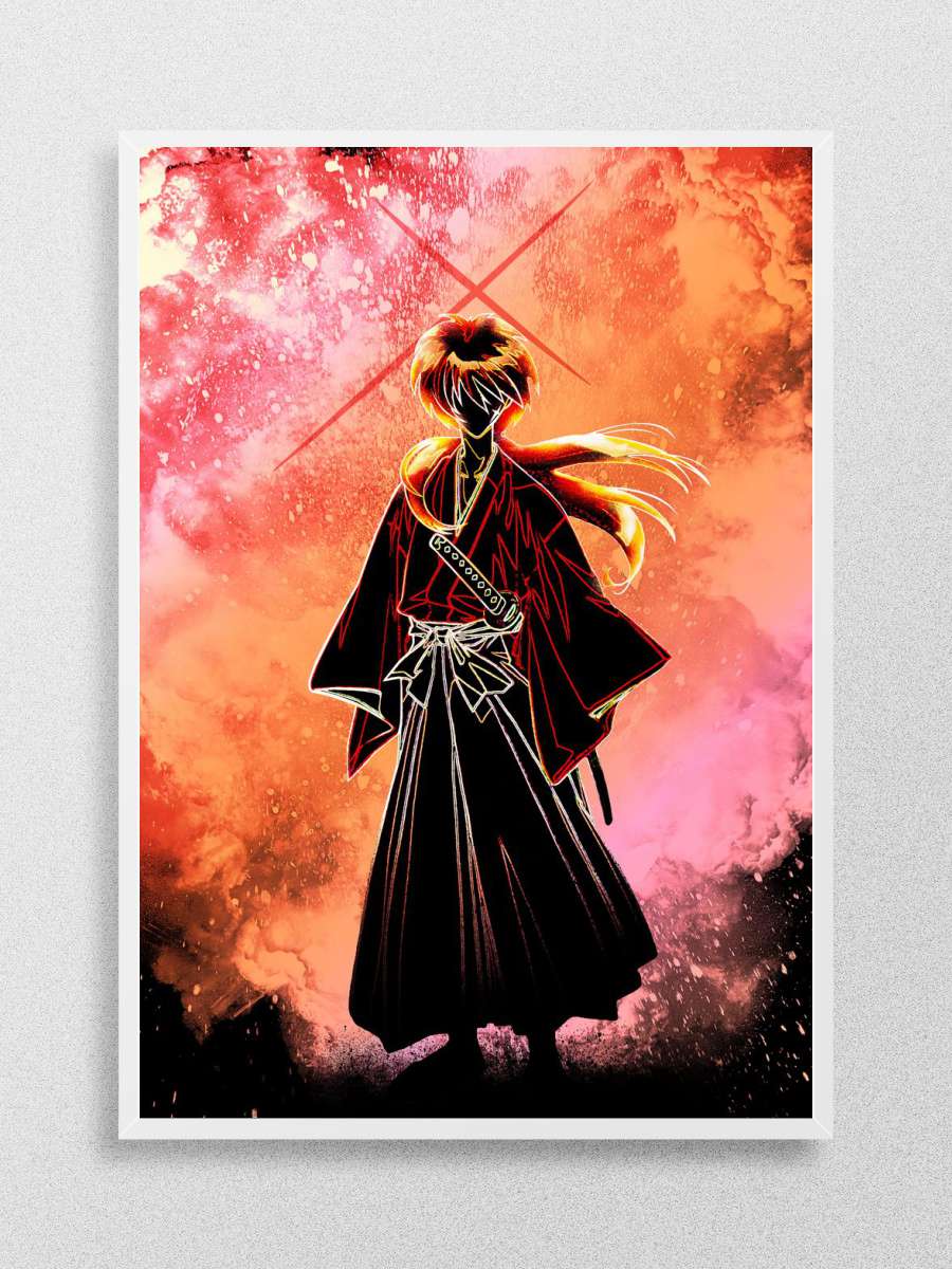 Wandering Swordsman Soul Anime Poster Çerçevesiz Yüksek Kalite Anime Duvar Poster