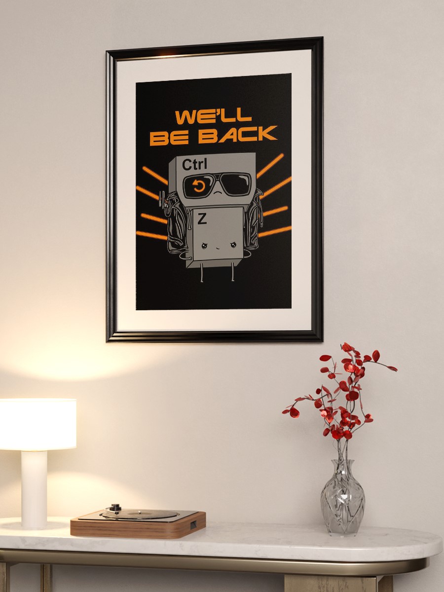 We will be back Poster, Çerçevesiz Tv Film Poster