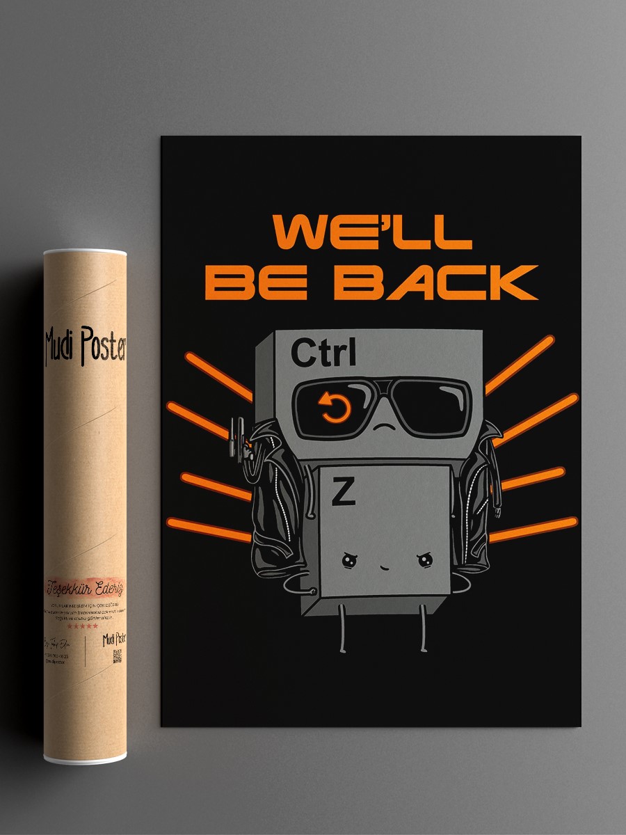 We will be back Poster, Çerçevesiz Tv Film Poster