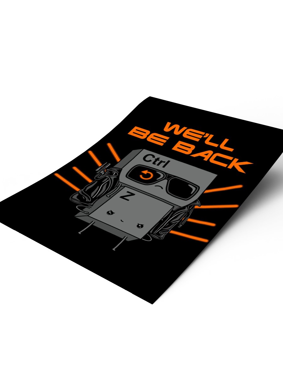 We will be back Poster, Çerçevesiz Tv Film Poster
