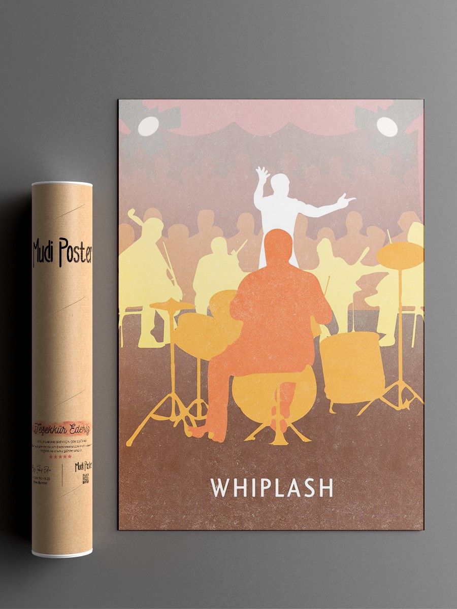 Whiplash Poster, Çerçevesiz Tv Film Poster