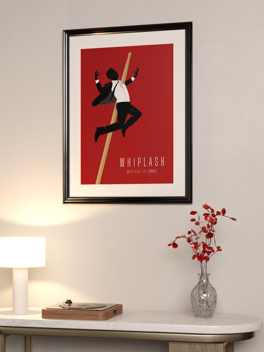 Whiplash Movie Poster, Çerçevesiz Tv Film Poster