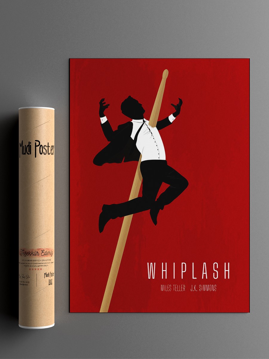 Whiplash Movie Poster, Çerçevesiz Tv Film Poster