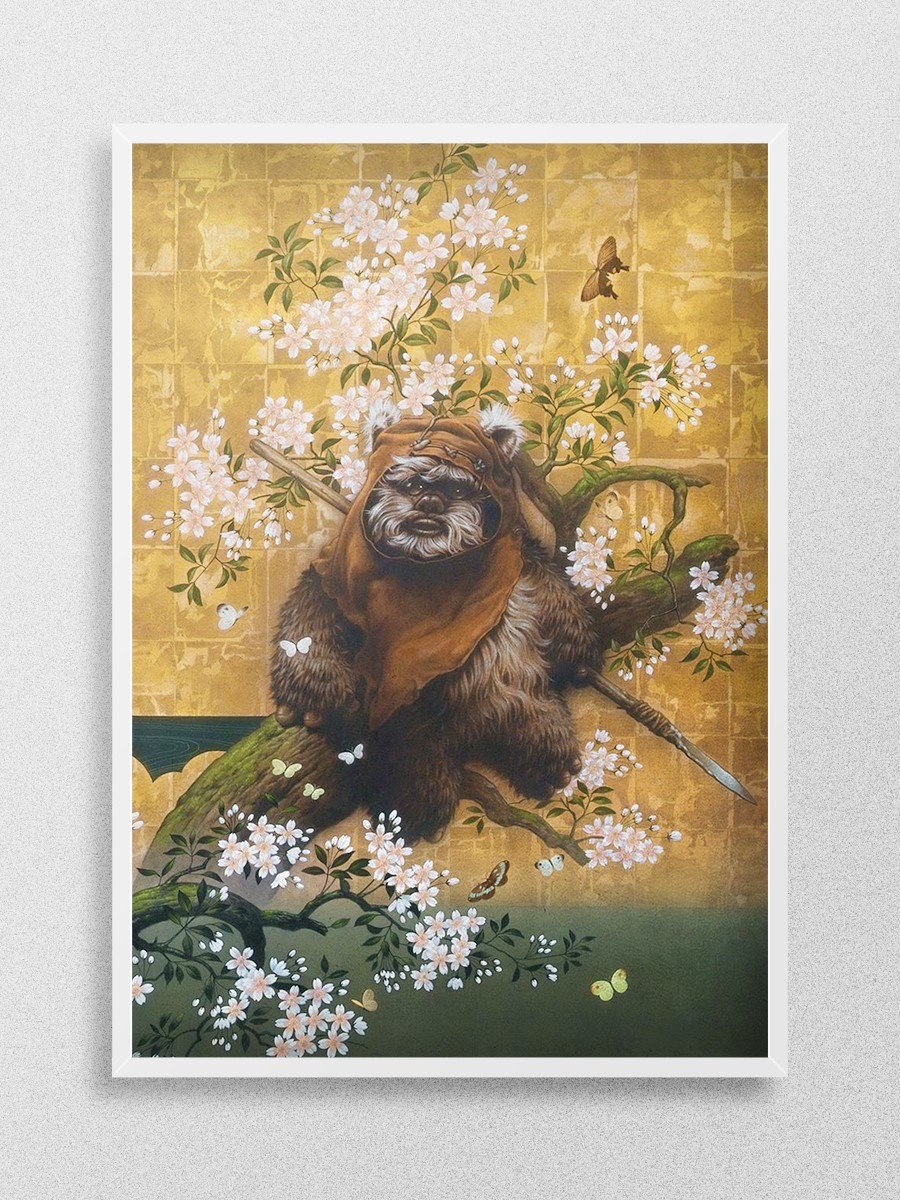 Wicket Ewok Poster, Çerçevesiz Tv Film Poster