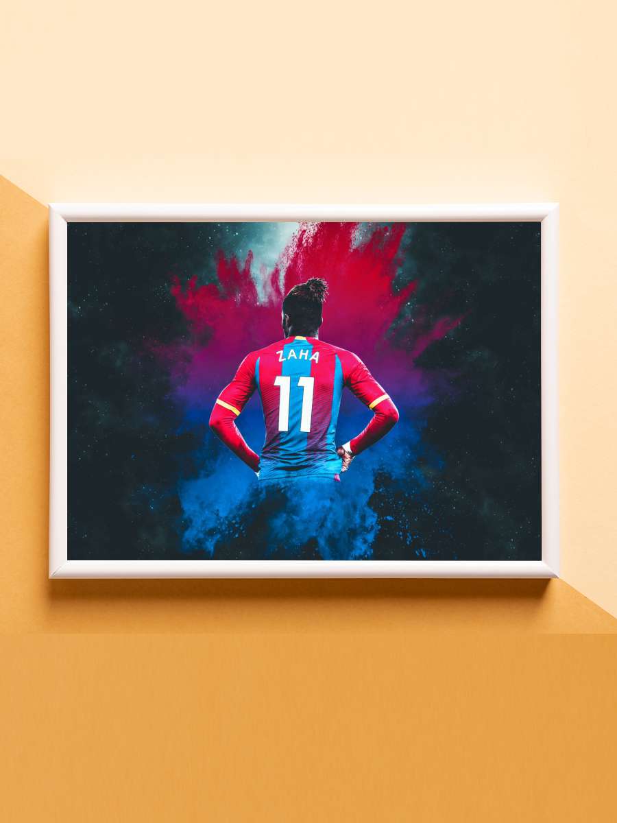 Wilfried Zaha Futbol Poster Çerçevesiz Yüksek Kalite Futbolcu Duvar Poster