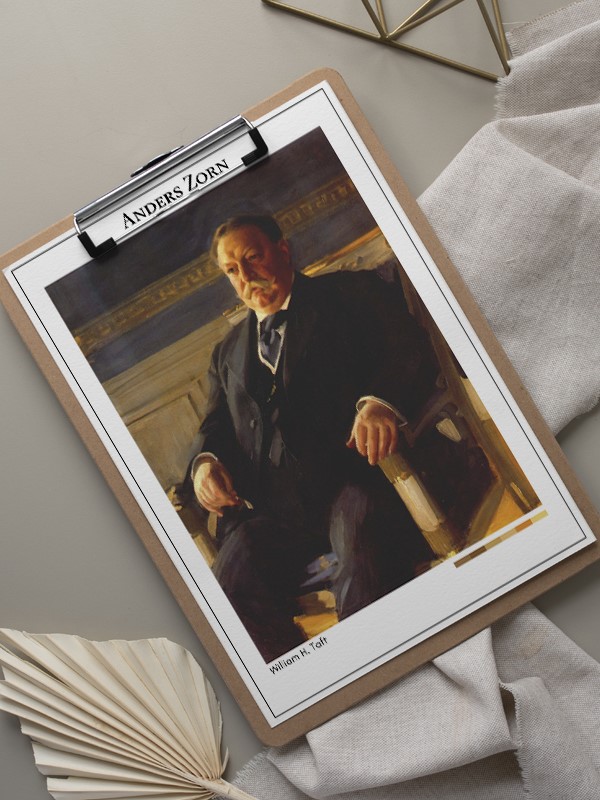 Anders Zorn William H. Taft Poster