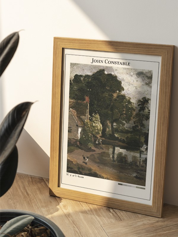 John Constable Willy Lot's House Poster