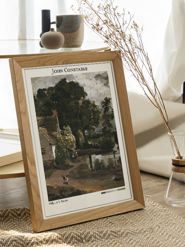 John Constable Willy Lot's House Poster