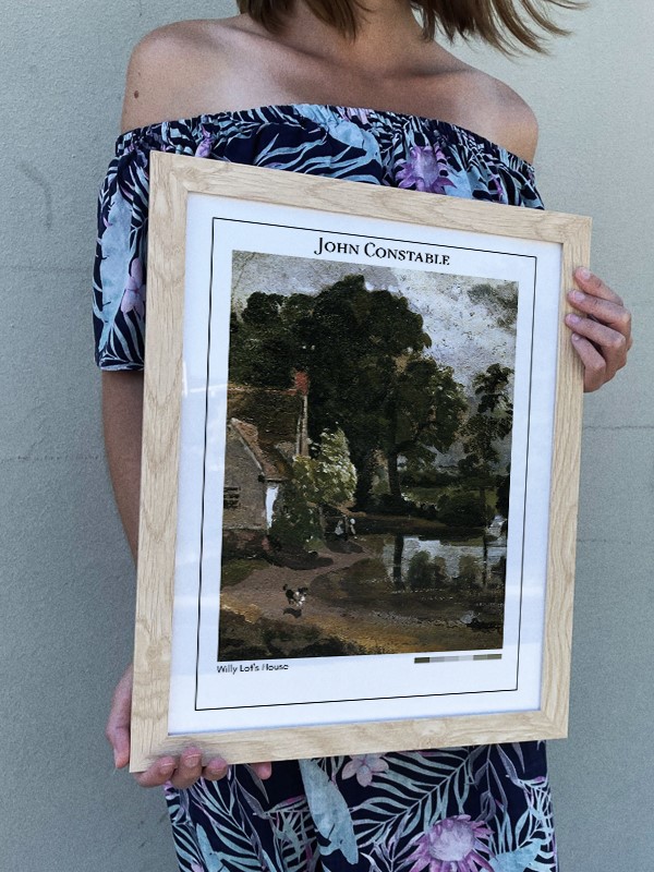 John Constable Willy Lot's House Poster