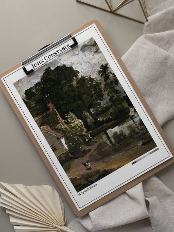 John Constable Willy Lot's House Poster