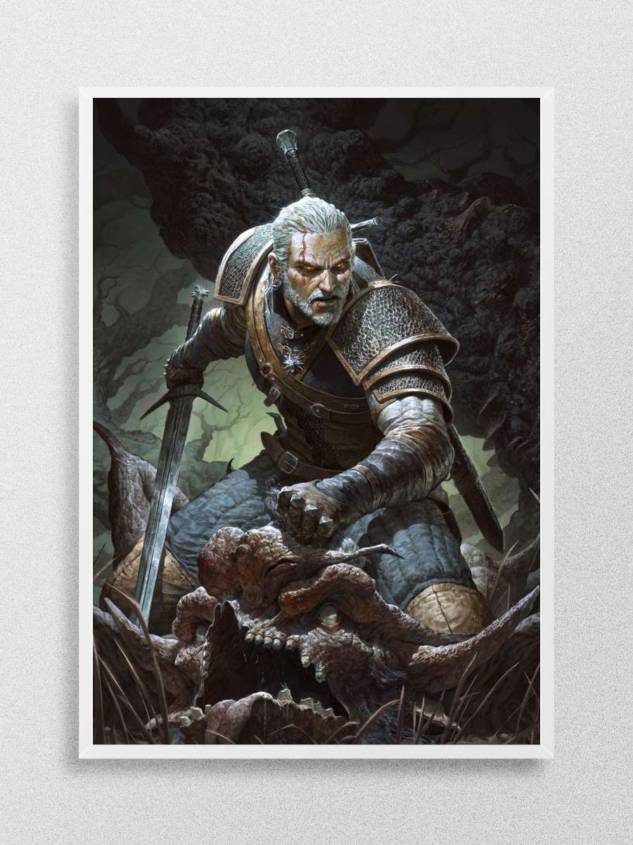 Witcher on the Hunt Anime Poster Çerçevesiz Yüksek Kalite Anime Duvar Poster