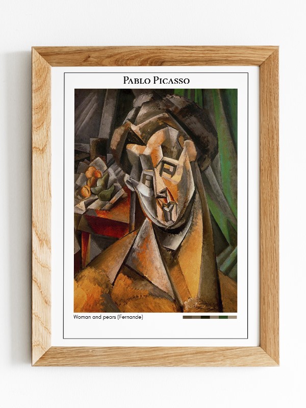 Pablo Picasso Woman and pears (Fernande) Poster