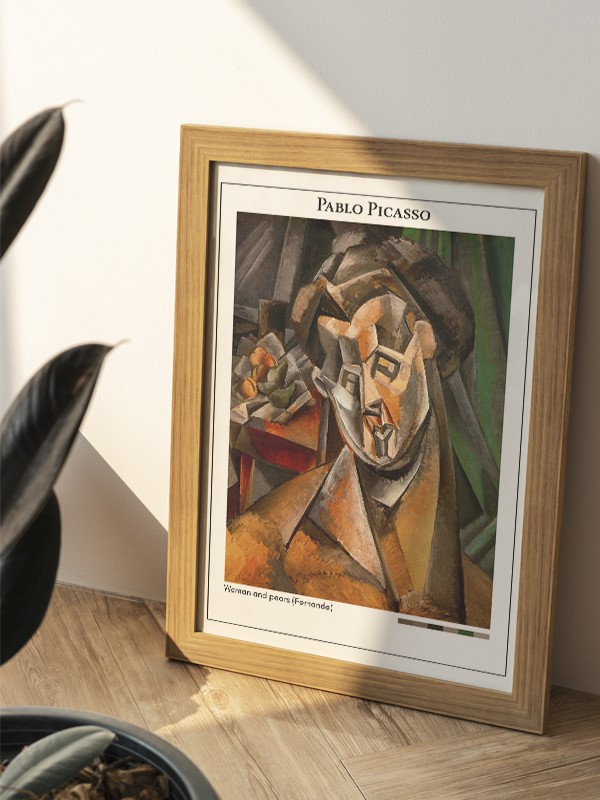 Pablo Picasso Woman and pears (Fernande) Poster
