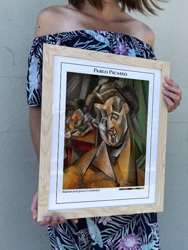 Pablo Picasso Woman and pears (Fernande) Poster