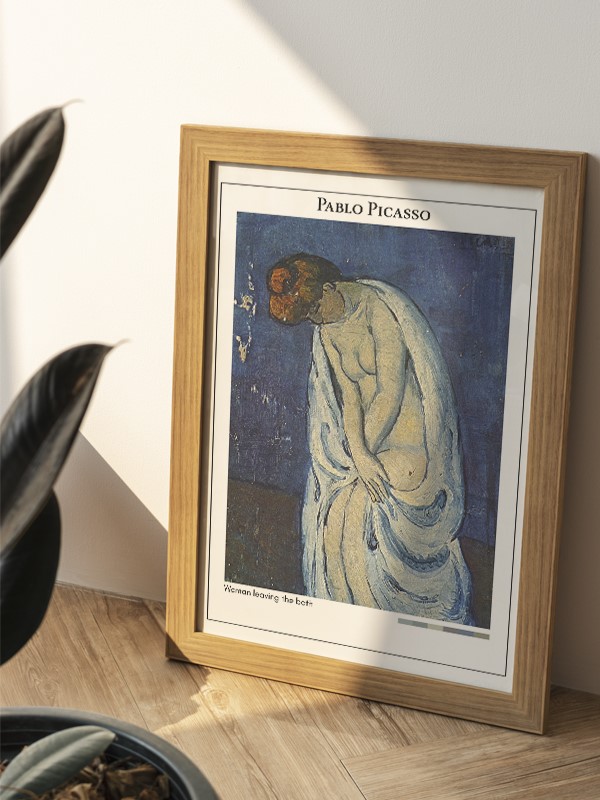 Pablo Picasso Woman leaving the bath Poster