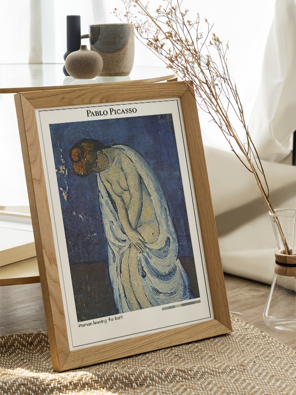 Pablo Picasso Woman leaving the bath Poster