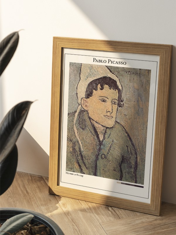 Pablo Picasso Woman with cap Poster