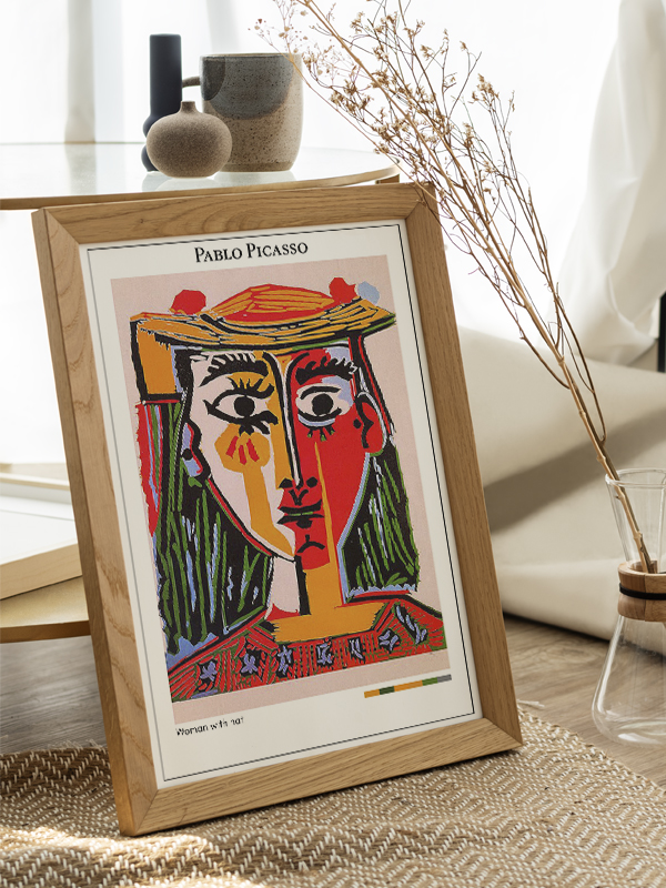 Pablo Picasso Woman with hat Poster