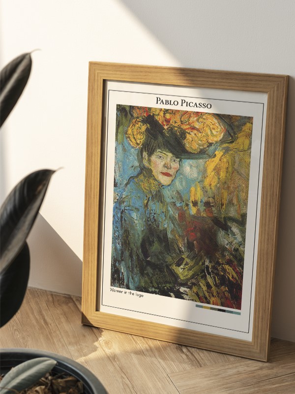 Pablo Picasso Women in the loge Poster