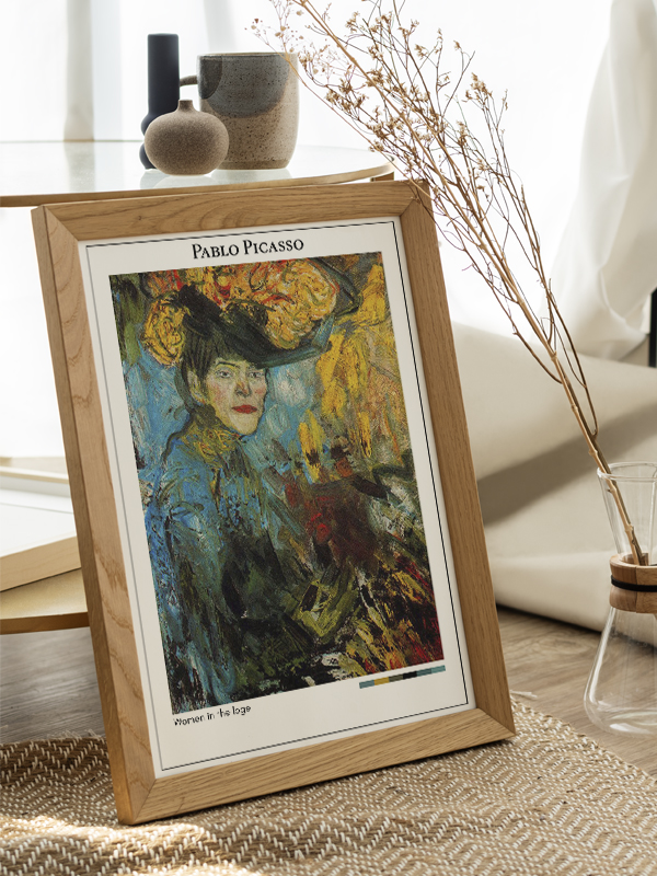 Pablo Picasso Women in the loge Poster