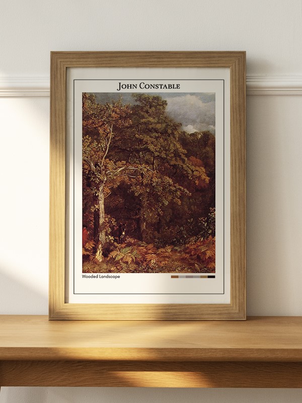 John Constable Wooded Landscape Poster - En İyi Fiyatlarla