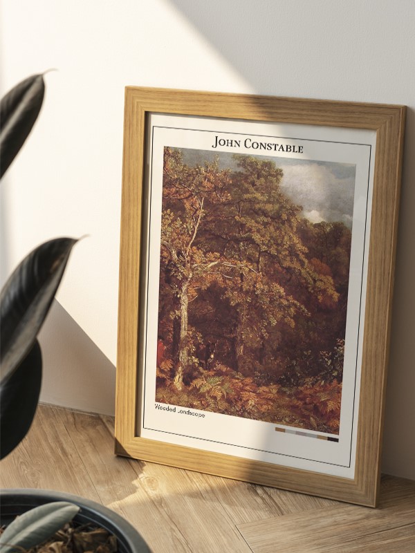 John Constable Wooded Landscape Poster