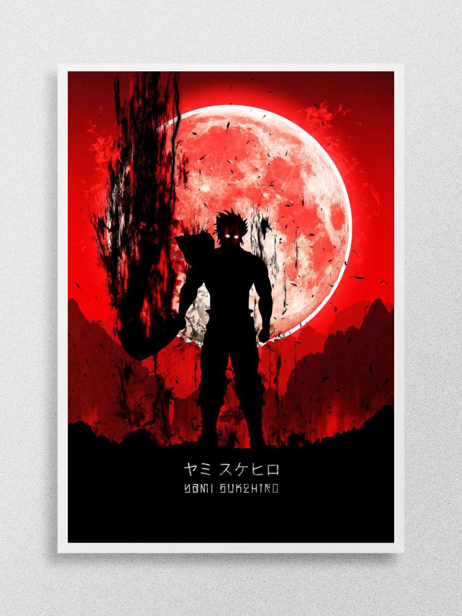 Yami Sukehiro Anime Poster Çerçevesiz Yüksek Kalite Anime Duvar Poster