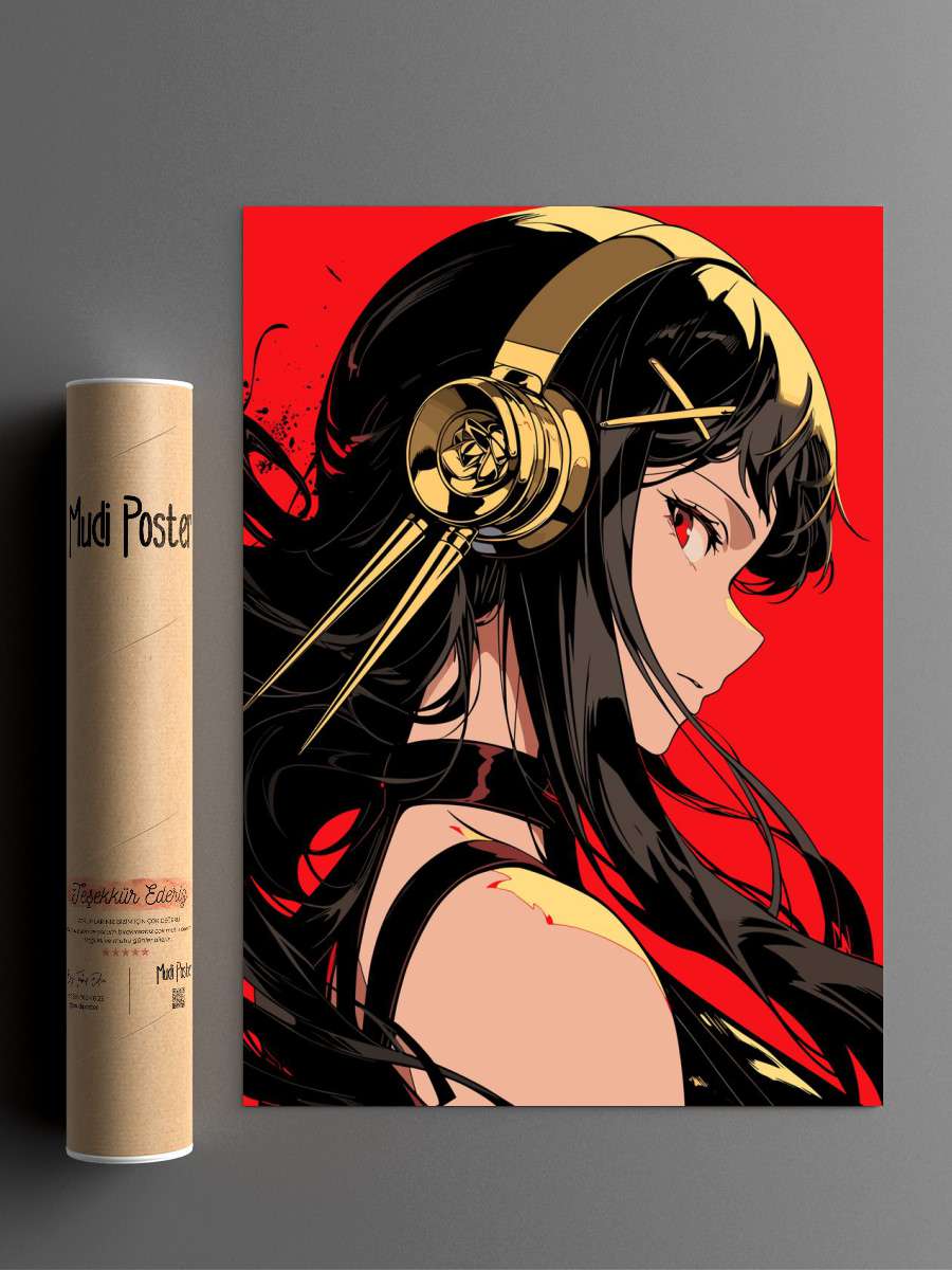 Yor Forger Spy x Family Anime Poster Çerçevesiz Yüksek Kalite Anime Duvar Poster
