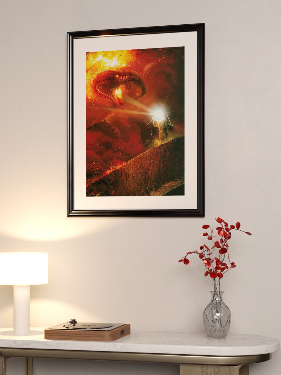 You shall not pass! Poster, Çerçevesiz Tv Film Poster