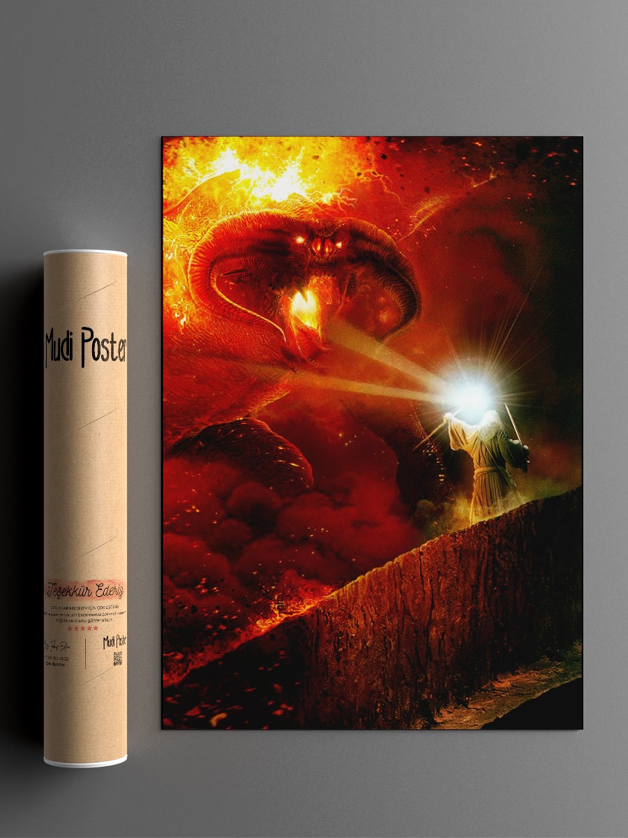 You shall not pass! Poster, Çerçevesiz Tv Film Poster